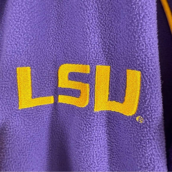 LSU Nike Youth Fleece Zippered Sweater Jacket L 12-14 - Picture 8 of 13